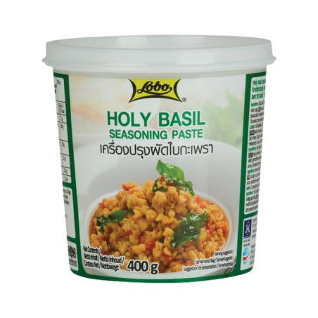 LOBO Pâte D'Assaisonnement Avec Basilic 400G