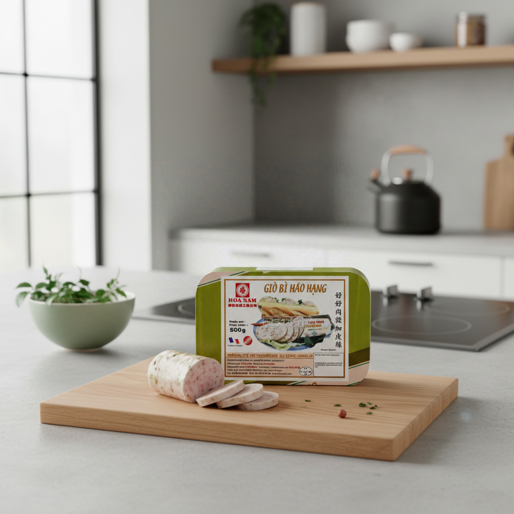 Hoa Nam Pâté de porc avec couenne 500 g