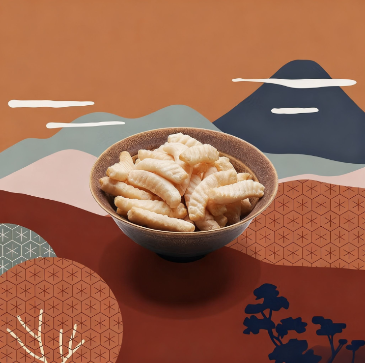 Oishi Biscuits apéritifs aux crevettes - 40 g