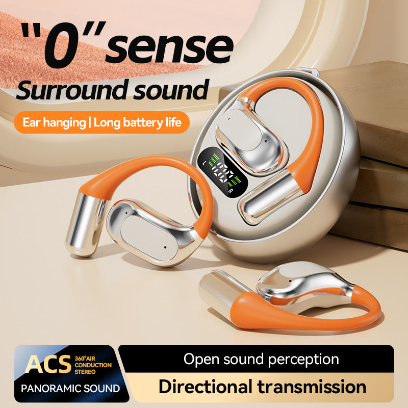 VoxorAI M113 beige, écouteurs de sport, écouteurs de traduction IA Bluetooth prennent en charge la traduction en temps réel de 150 langues et conviennent aux études, aux voyages et aux affaires. "