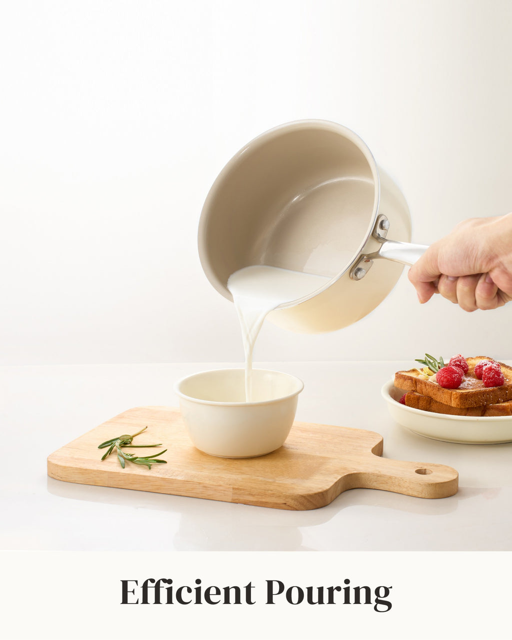 Redchef Gemstone Casserole en aluminium 18cm Beige