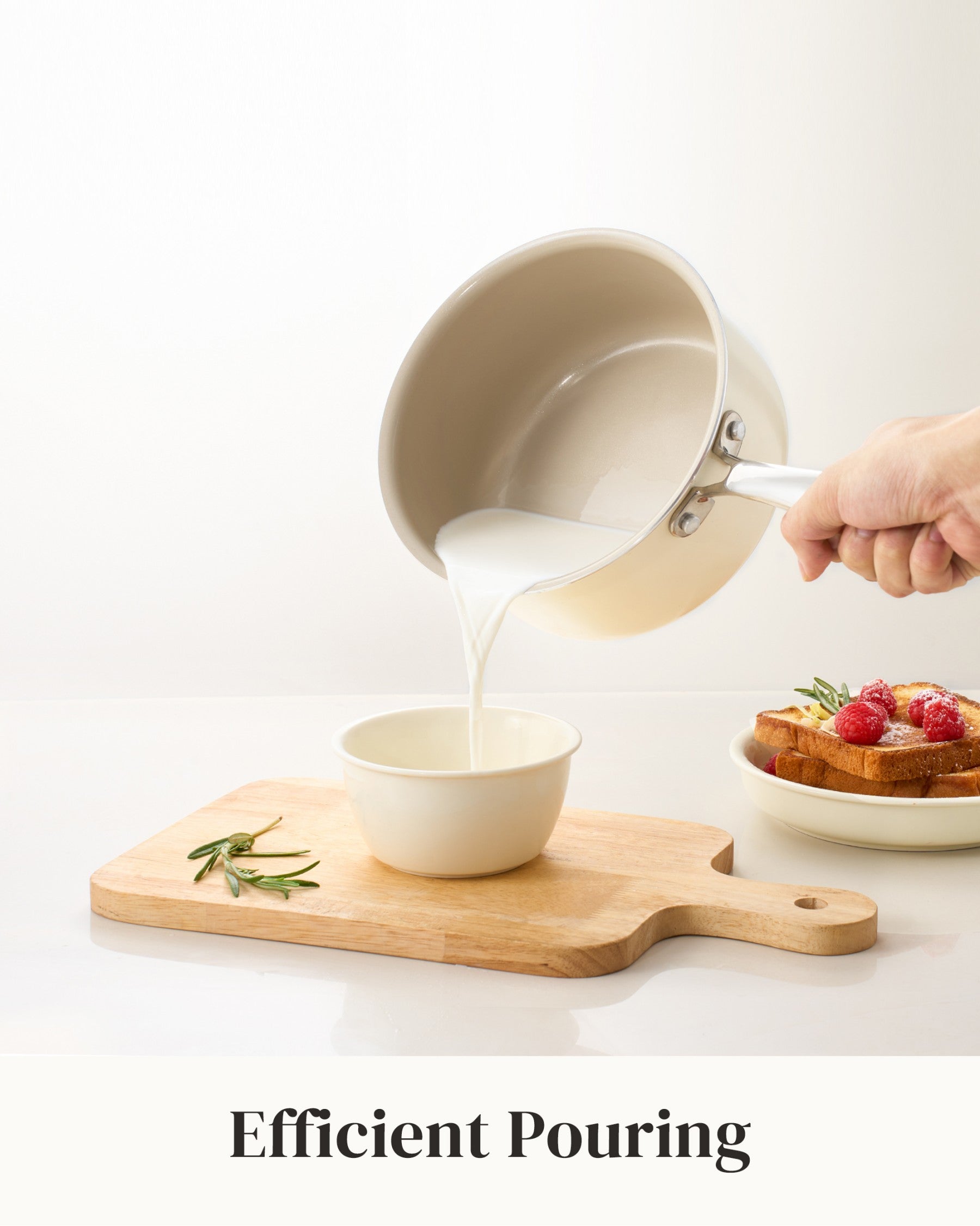 Redchef Gemstone Casserole en aluminium 18cm Beige