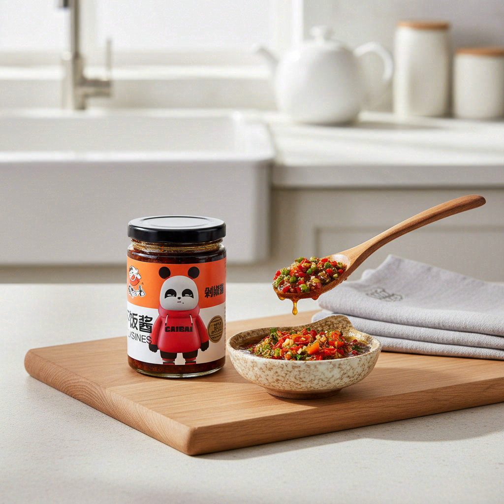 Fan Sao Guang Sauce aux piments hachés - 210 g