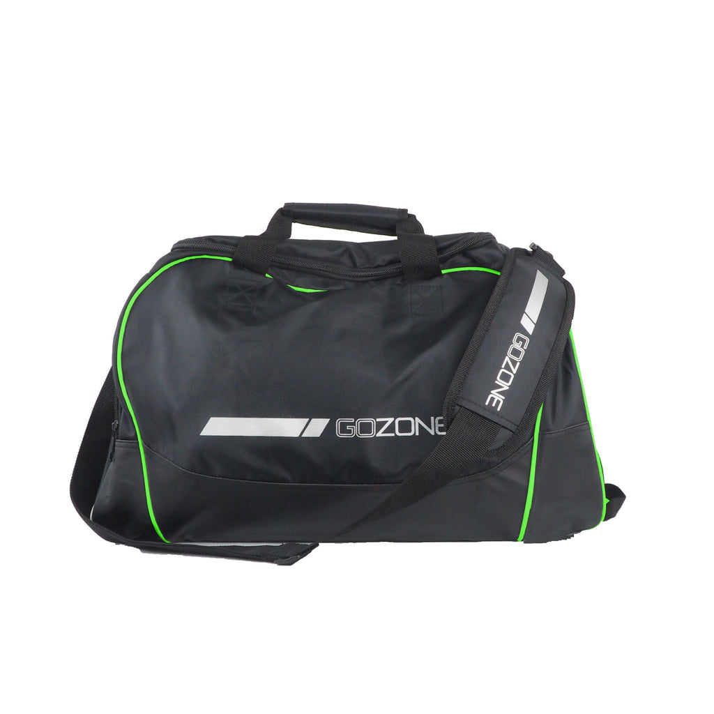 GoZone Sac de sport Pro, durable et léger, poches latérales à glissière, poche intérieure zippée, bretelle d’épaule rembourrée et réglable