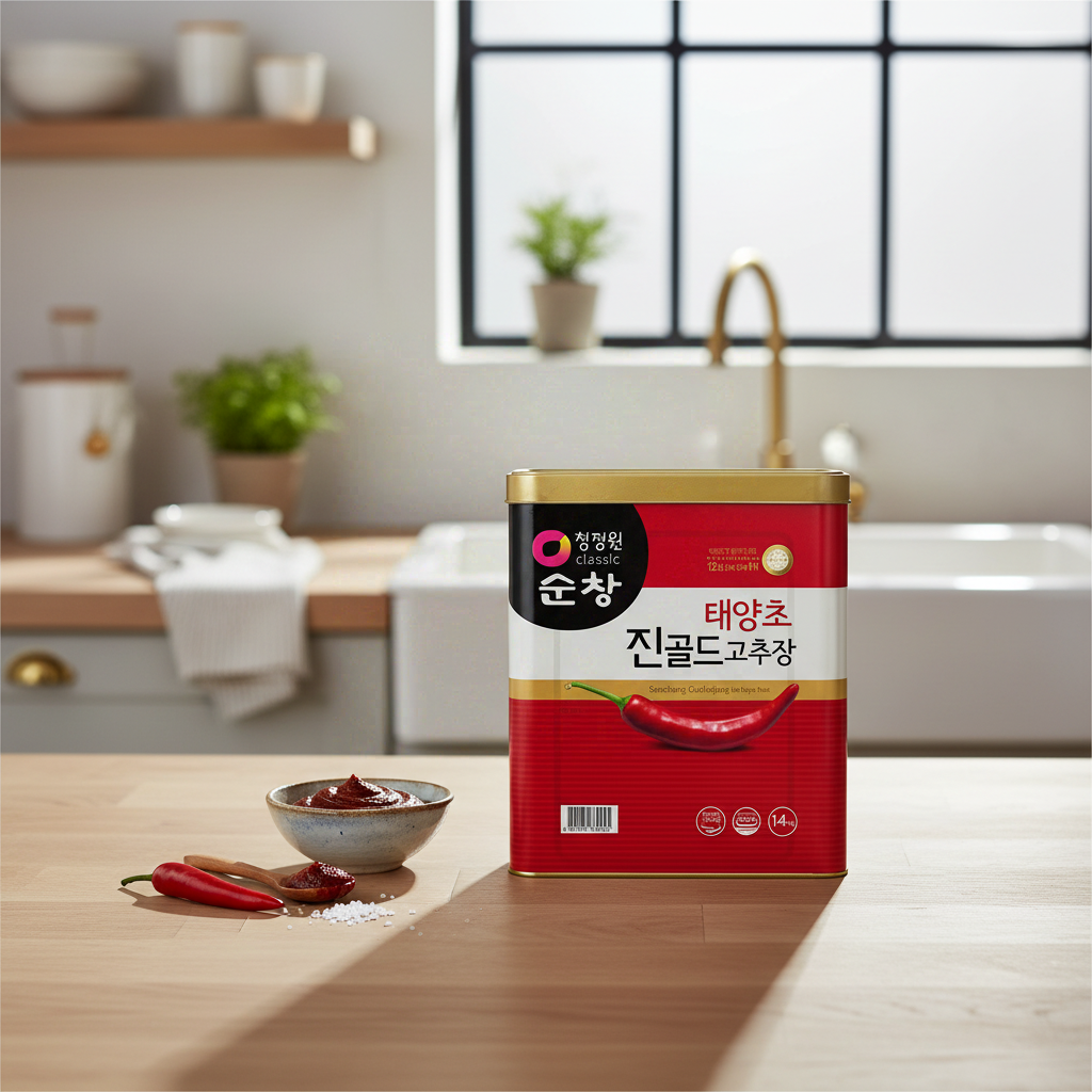 CHUNG JUNG ONE Pâte de piment rouge épicée Gochujang - 14 kg