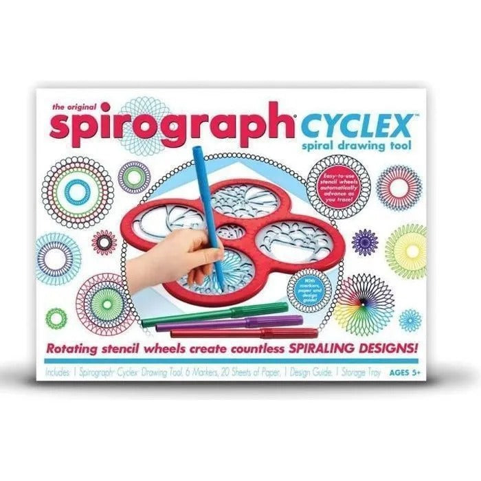 Spirograph Cyclex Outil de dessin Set de 89 pièces 33981-R1
