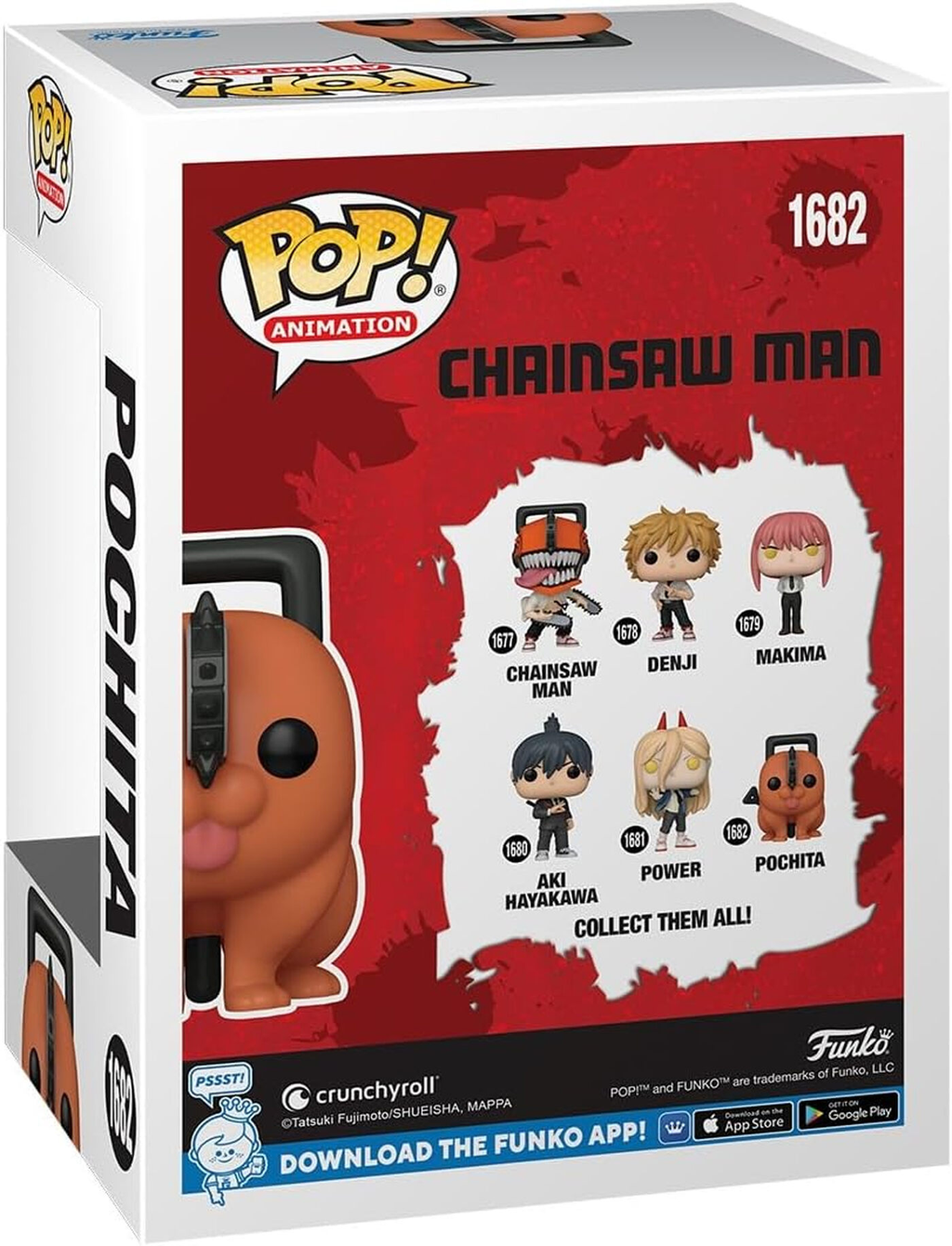 FUNKO Pop! Animation Chainsaw Man #1682 Pochita