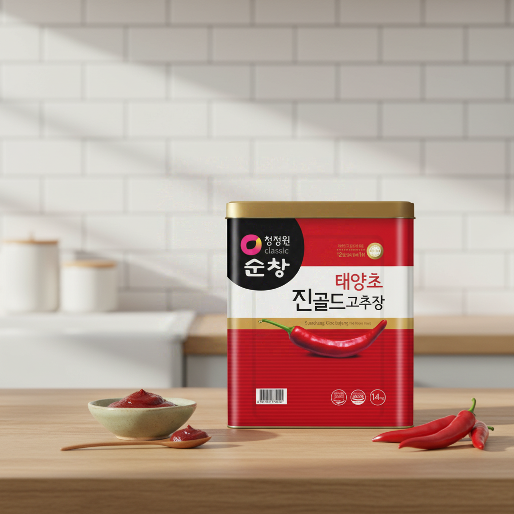 CHUNG JUNG ONE Pâte de piment rouge épicée Gochujang - 14 kg