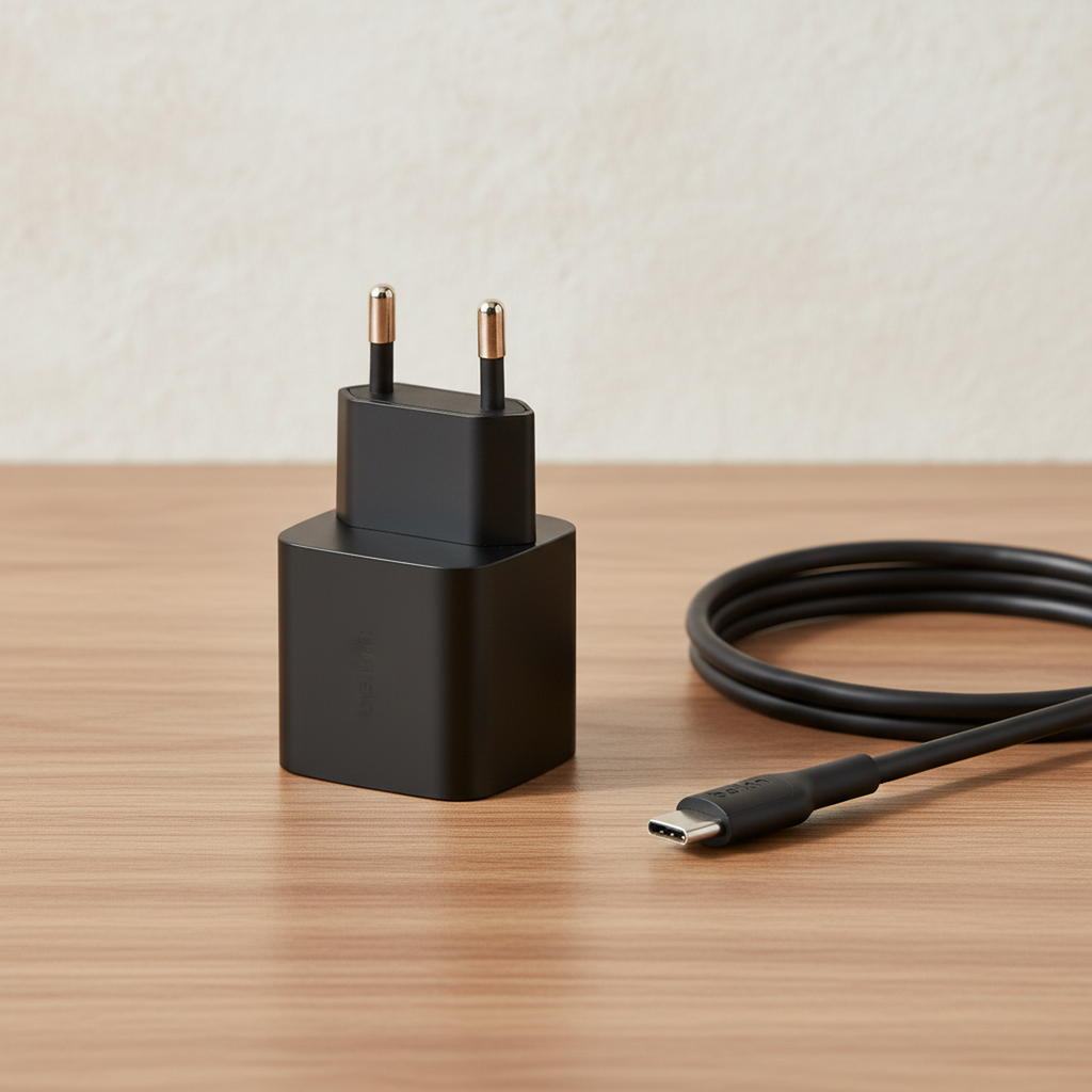 Belkin chargeur USB-C Power Delivery 25 W avec câble, noir