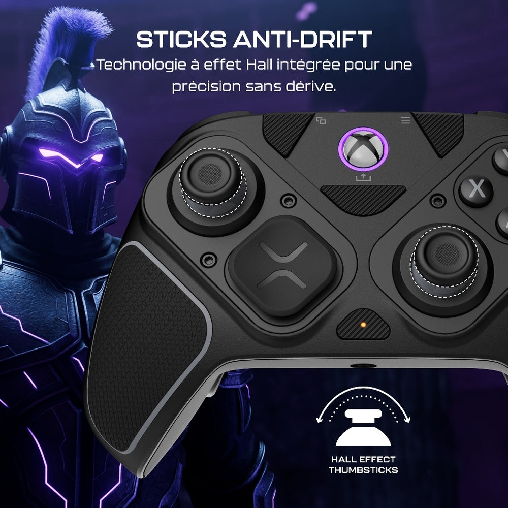Turtle Beach Victrix Pro BFG Reloaded Manette esport modulaire Sans fil - Gâchettes à effet Hall & Sticks Anti-Drift & Module Fightpad 6 boutons - Xbox Series X|S