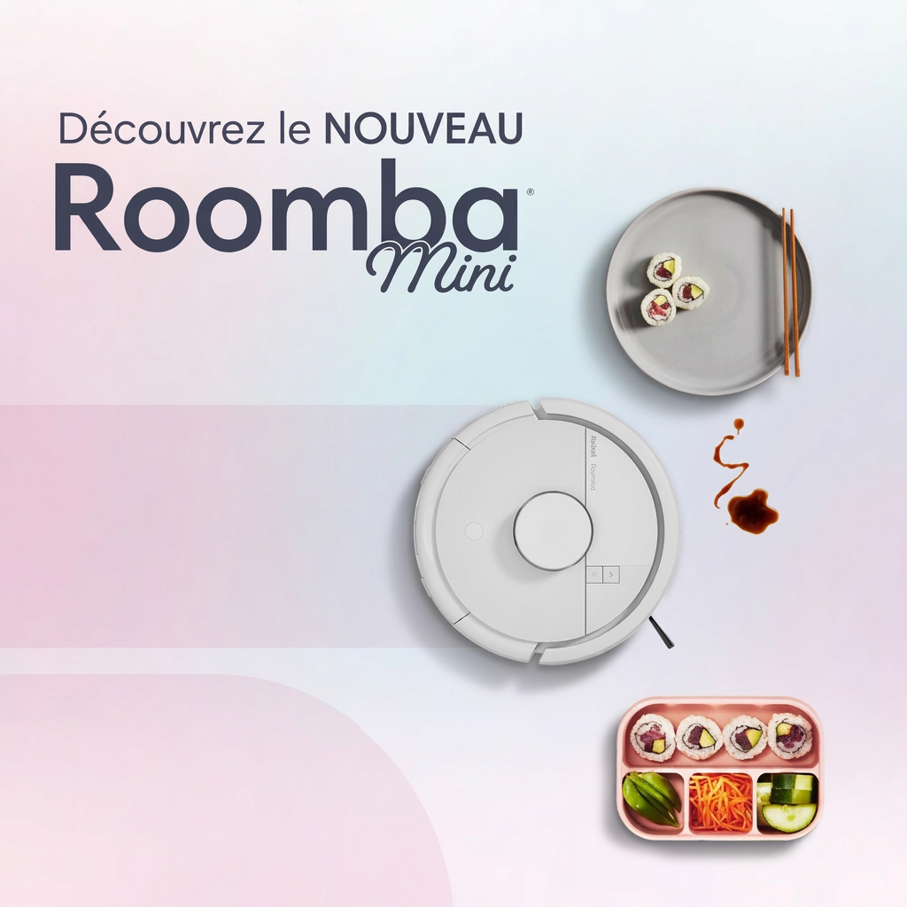 iRobot Robot aspirateur Roomba Mini Blanc F155240