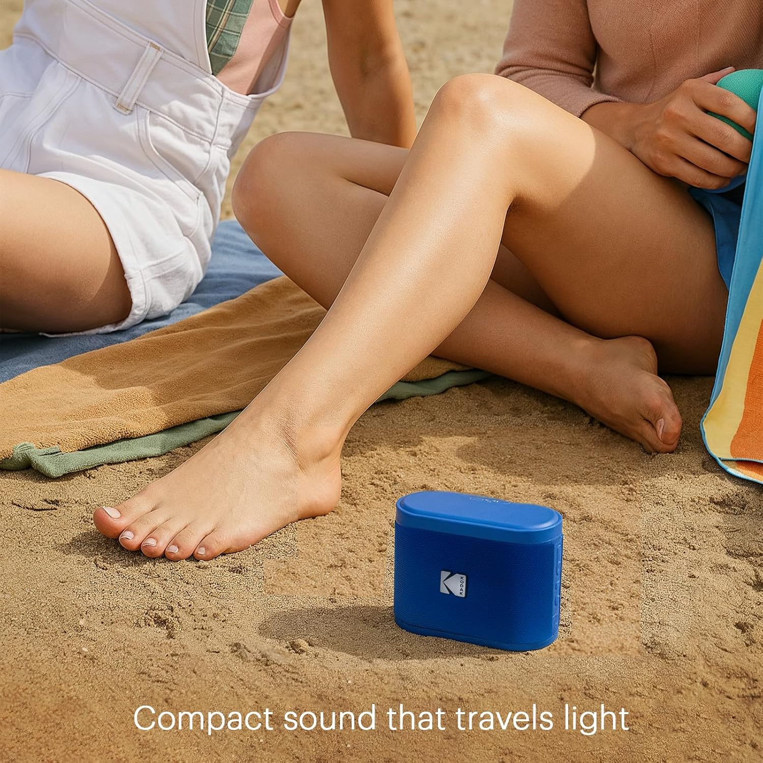 Kodak Soundbrix Lot de 2 enceintes Bluetooth - Bleu
