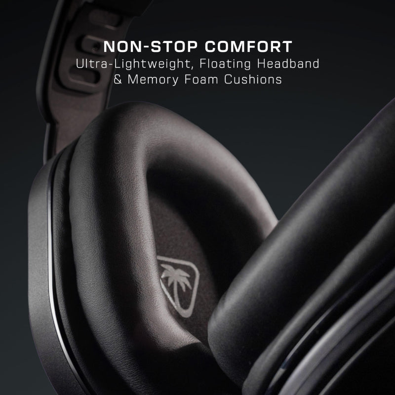 Turtle Beach Stealth 500 Playstation Casque Gaming sans Fil - Micro Muet par Basculement - PS5, PS4, PC, Switch 2 & Mobile - Noir