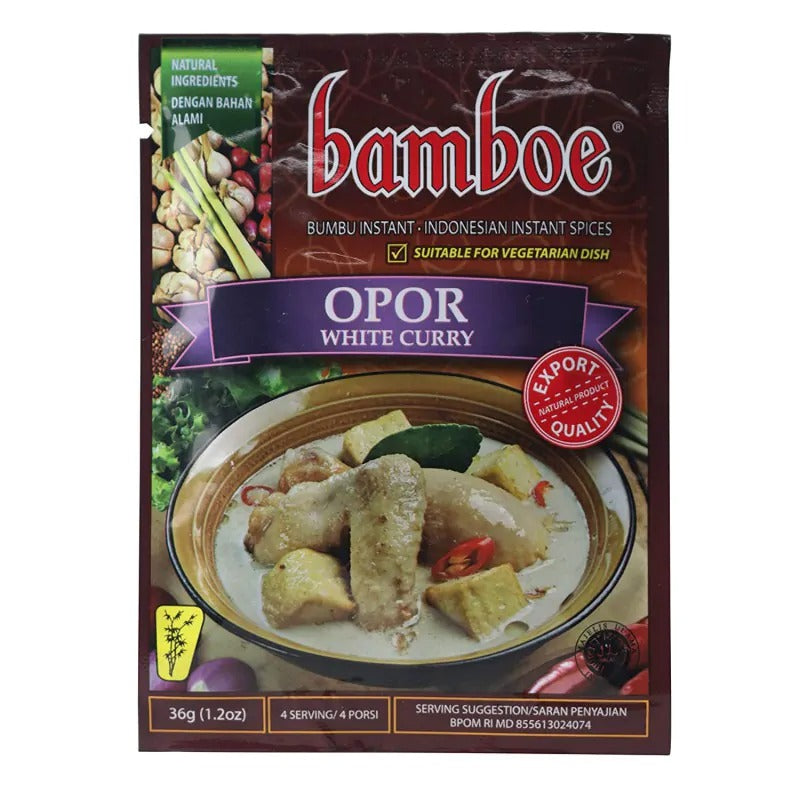 Bamboe Pâte de curry blanc Opor 36 g
