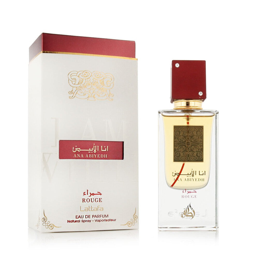 LATTAFA Ana Abiyedh Rouge Eau de Parfum Spray pour Femme 60 ml