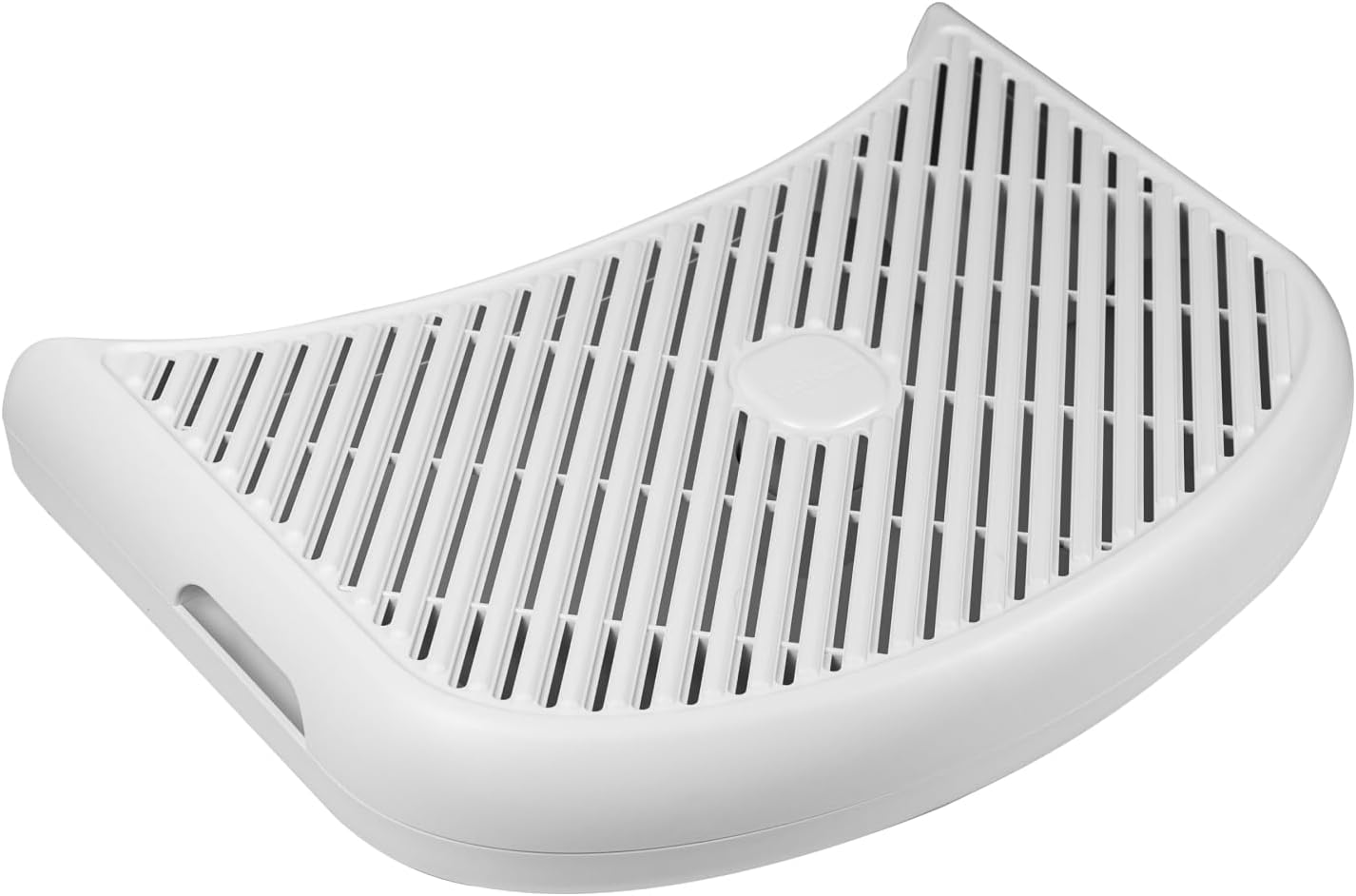 CATLINK Escalier pour chat Baymax Lite, Gris, Retient les résidus de litière des pattes, Range les sacs poubelle, pelle à litière et autres accessoires, 533 mm (L) x 545 mm (l) x ~106 mm (H)