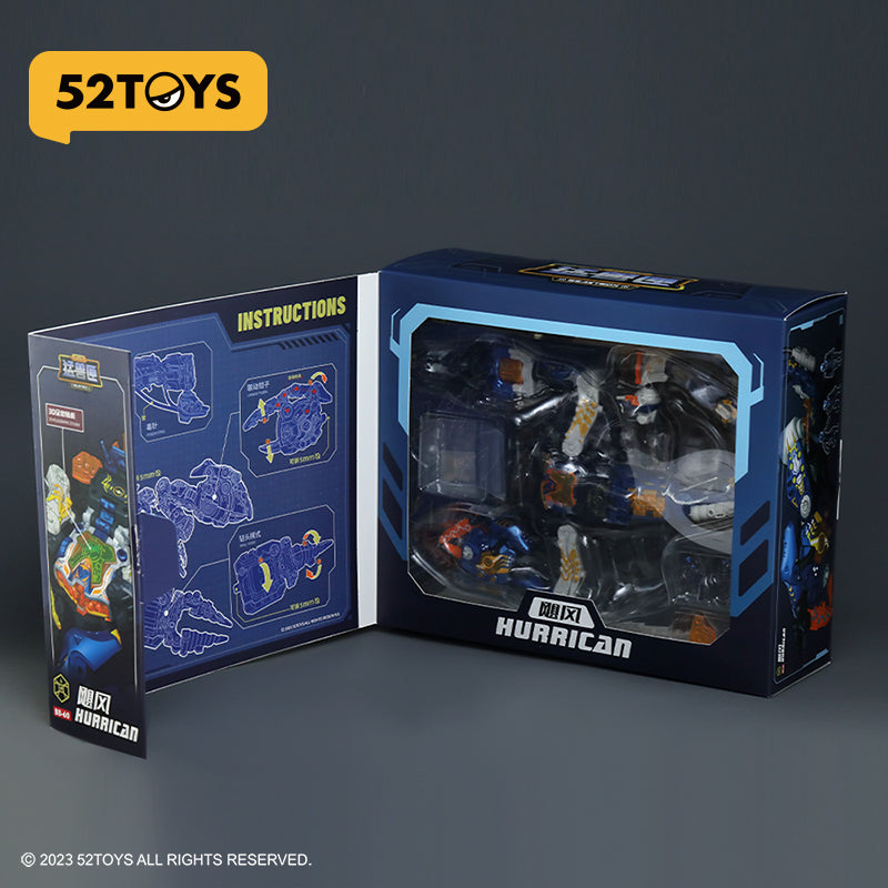 52TOYS BEASTBOX Série Scorpion Tempête Figurine Méca Transformable Tendance Décoration de Bureau Jouet de Collection À Partir de 14 Ans