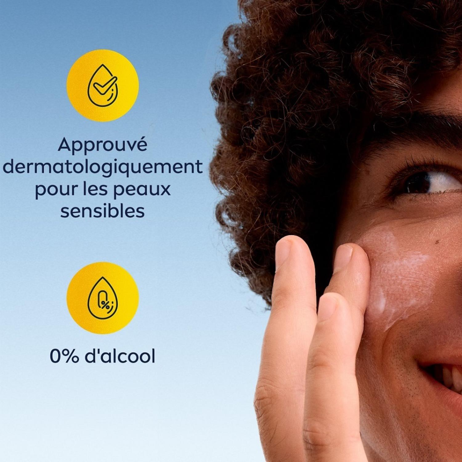 NIVEA MEN Sensitive Visage Crème SPF15 75ml