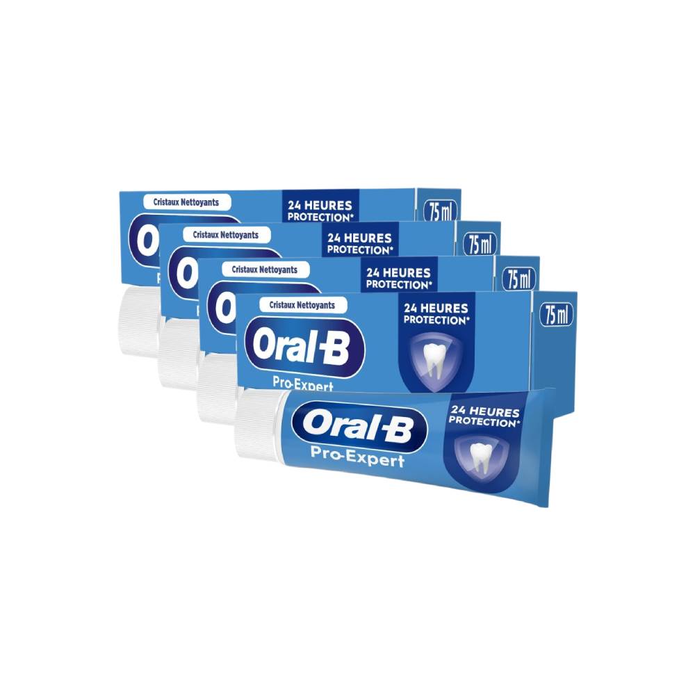 Oral B Pro Expert Protective Pro Extra Fresh Mint Toothpaste 75 ml - Pack of 4 (4 x 75ml = 4 tubes)