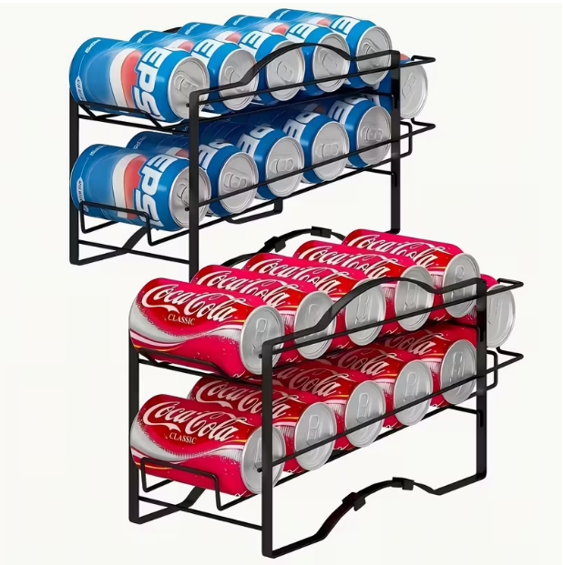 SRD Lot de 2 porte-canettes - Noir