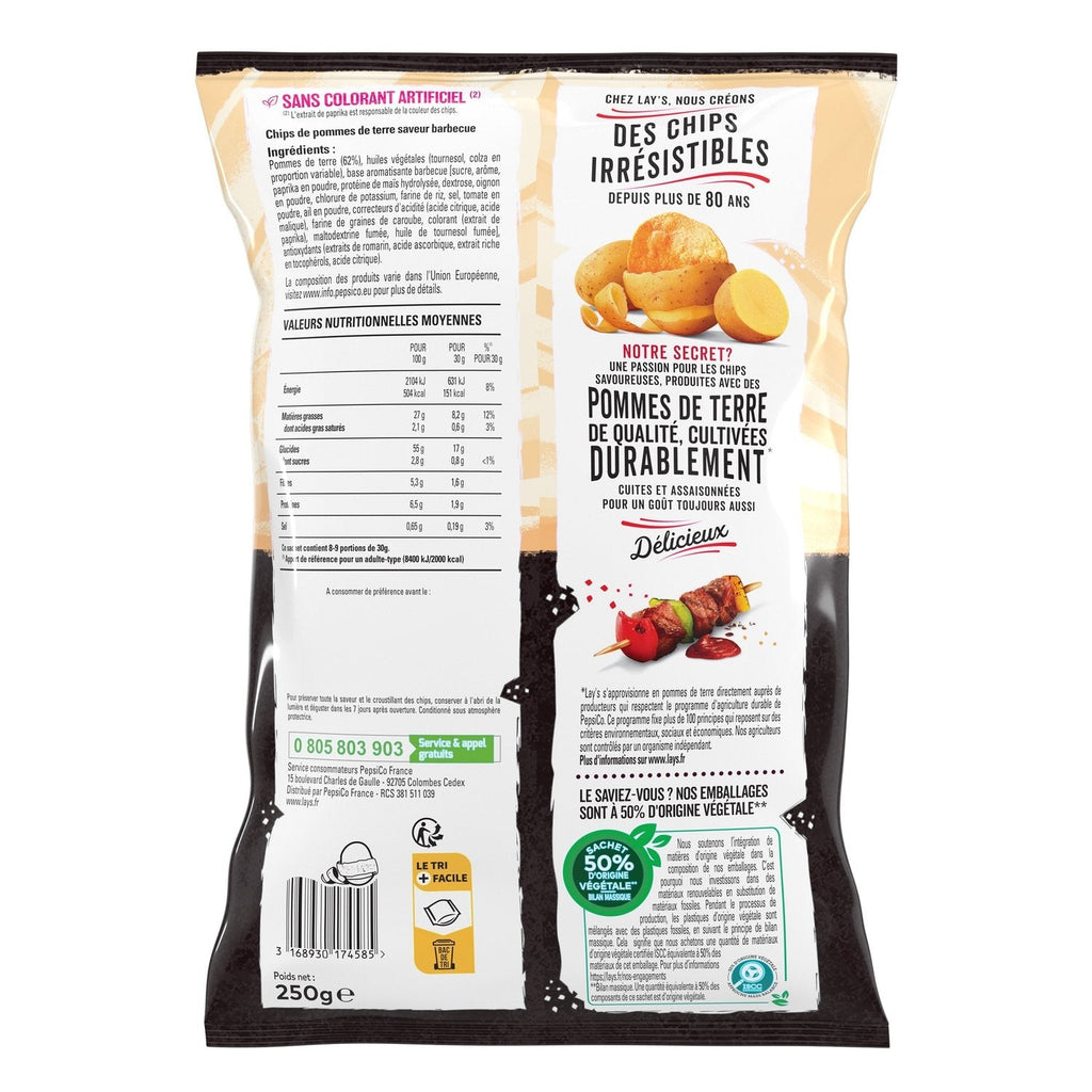LAY'S Chips BBQ Maxi 250g