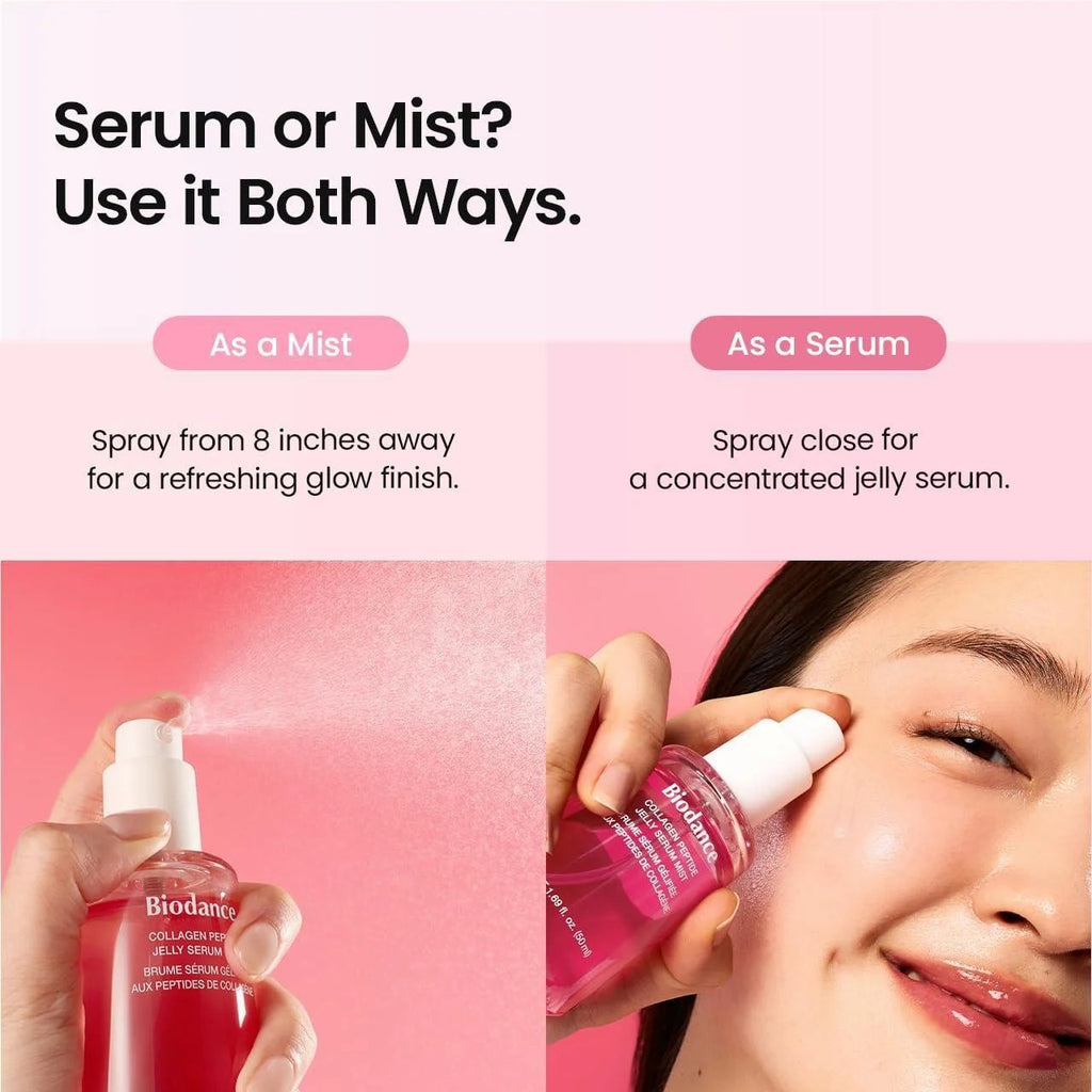 Biodance Brume Sérum Gelée Peptide Collagène 50 ml - Raffermissante & Hydratant
