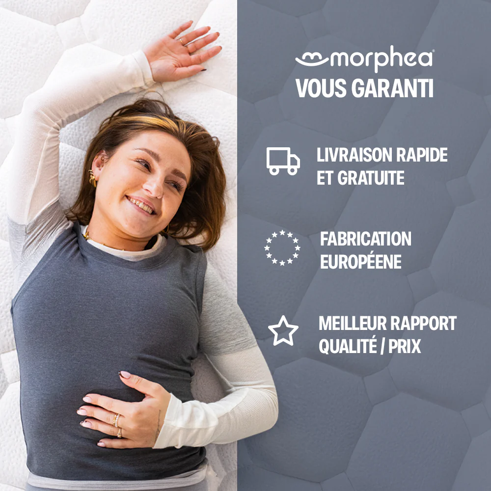 Morphea Matelas mémoire de forme 180x200cm épais 16cm Lumea One
