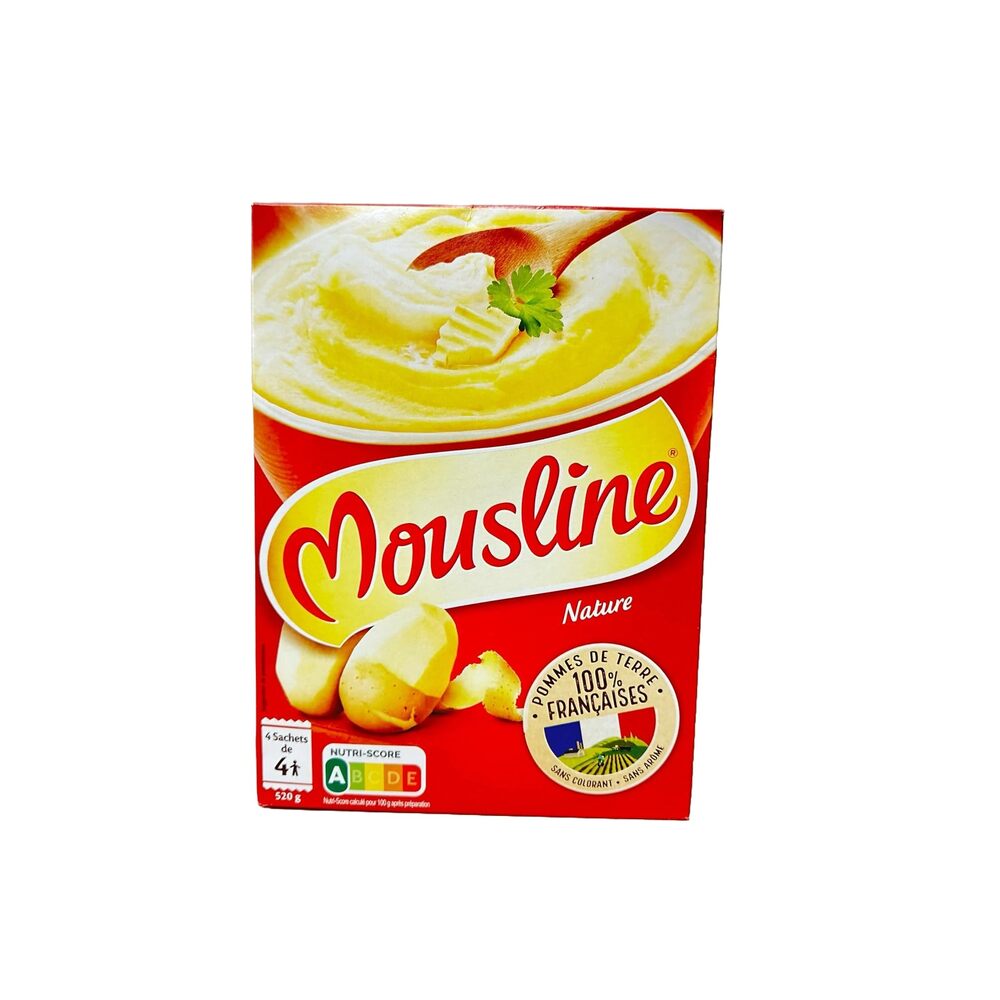 MOUSLINE puree nature 4x130g