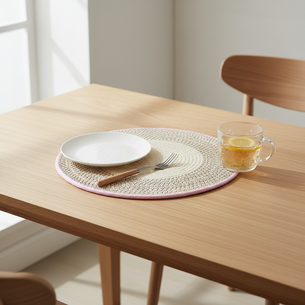 Alpina Set de table en fil de papier - Ø 38 cm