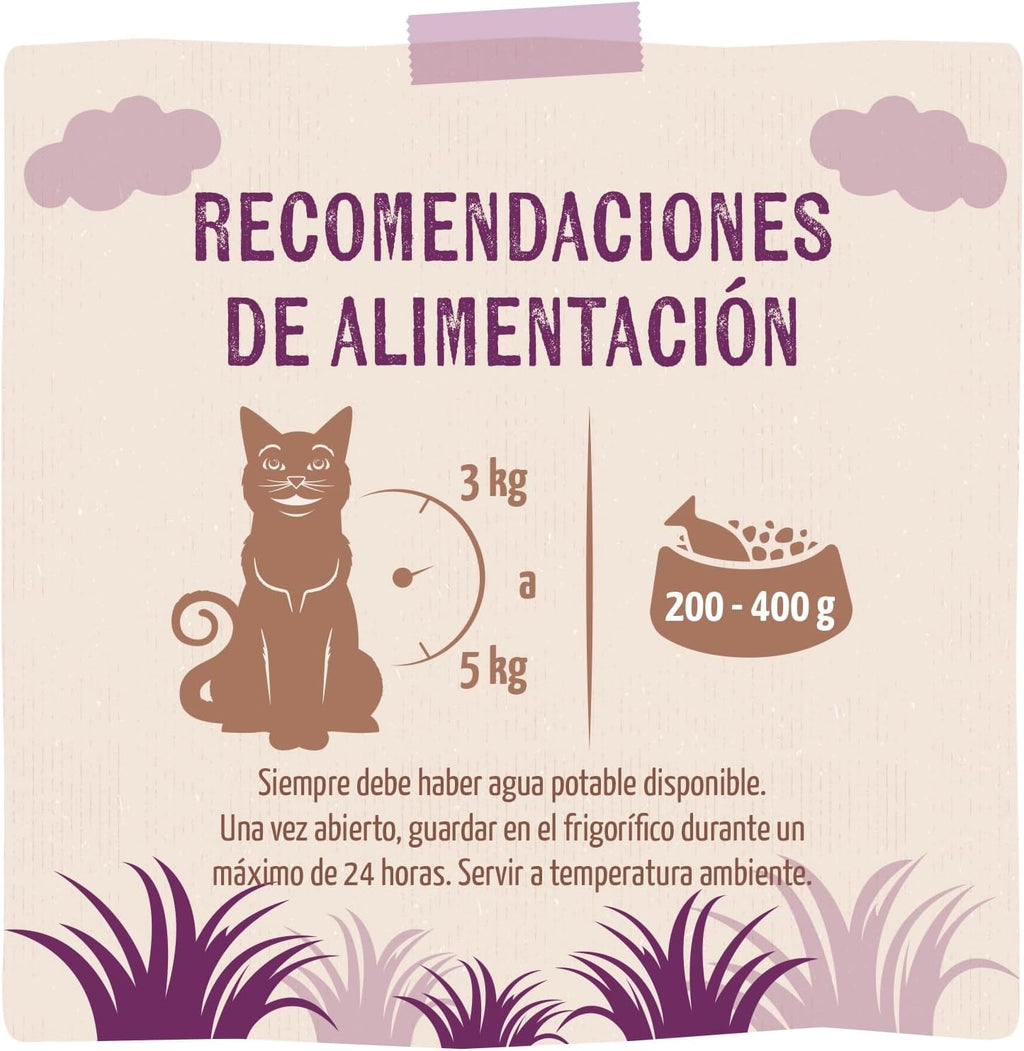 [Peut être servi frais pour l'été] MjAMjAM Nourriture humide pure pour chat sanglier - 400 g x 6