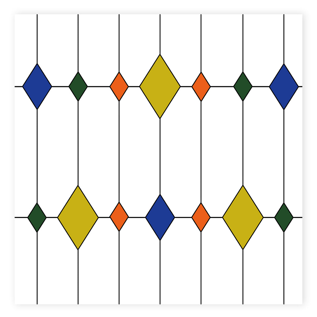 Murgall Rouleau de film décoratif pour vitre diamant prismatique - 60 x 508 cm