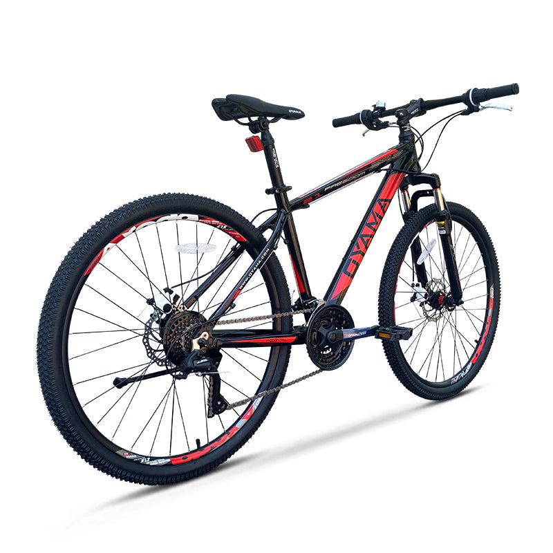 OYAMA Freedom 2.1 Vélo de montagne avec cadre 43 cm - Noir/Rouge