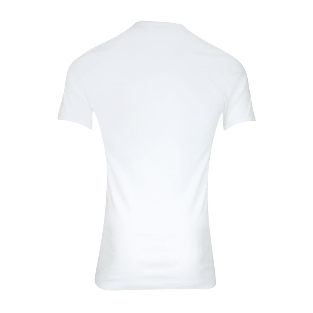 EMINENCE T-shirt à col rond coton pur premium, blanc, S