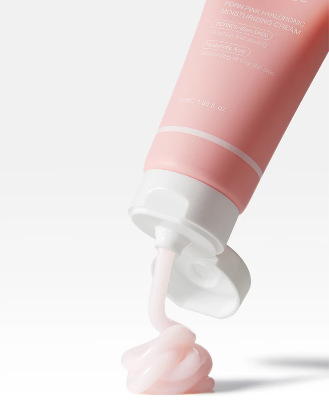 medicube Crème hydratante à l'ADN de saumon PDRN et à l'acide hyaluronique rose - Apaisante