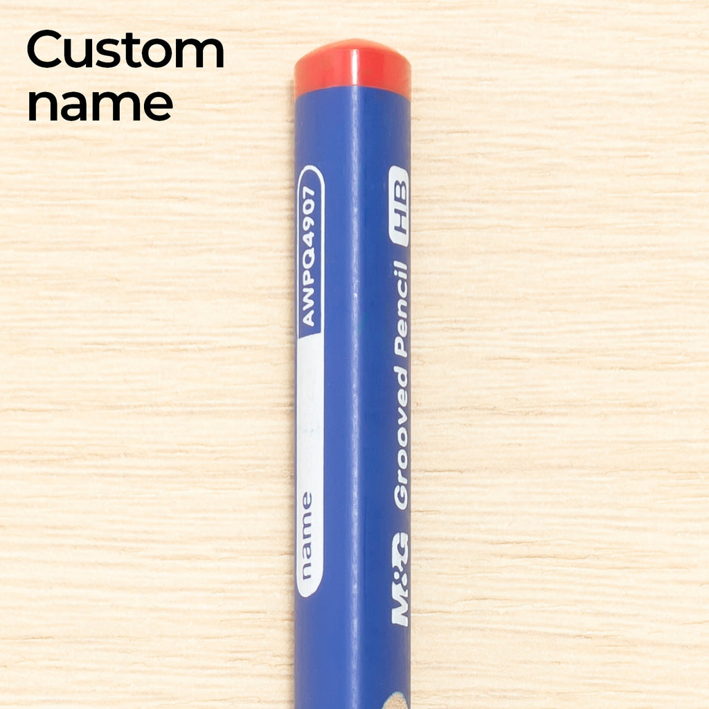 M&G Crayons HB pour enfants, lot de 12 crayons graphite en bois à prise triangulaire, crayons scolaires prétaillés pour écrire, dessiner et faire des croquis
