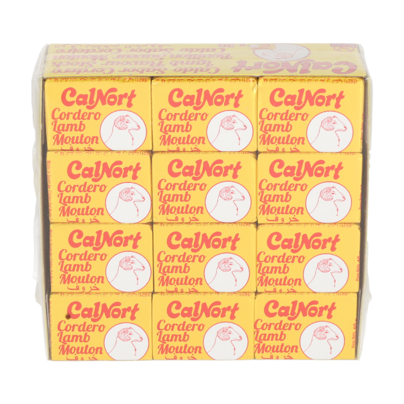 Calnort Cubes de bouillon d'agneau - 10 g