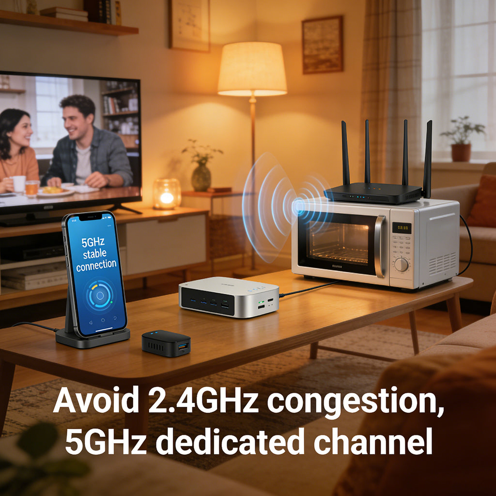 Antela Lot de 4 prises connectées WiFi Alexa 2,4/5 GHz avec mesure de la consommation d'énergie, compatible avec Google Home et application Smart Life