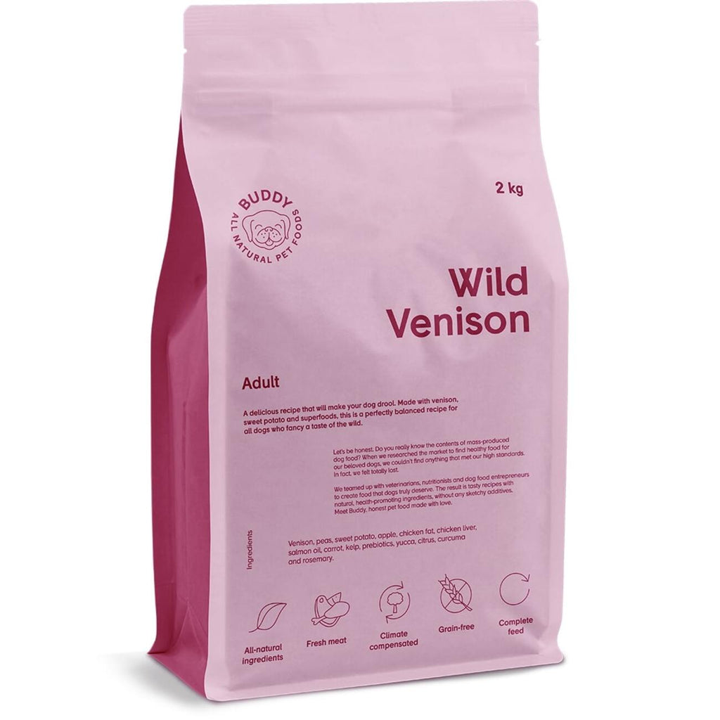 Buddy Aliment à la viande de cerf sauvage 2 kg