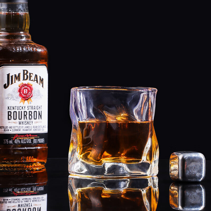 BJ Verres à Whisky 250ml, Set de 2 Pièces