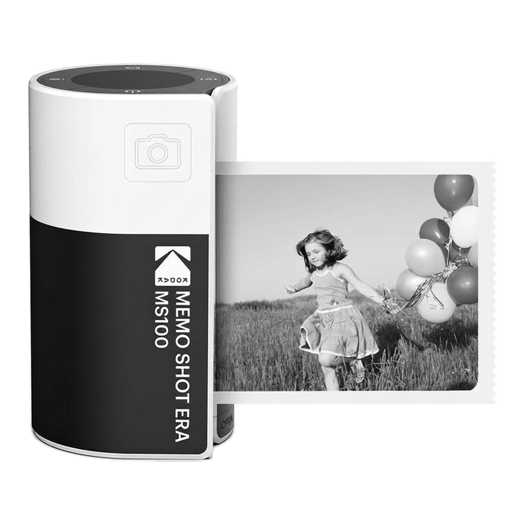Kodak ERA MS100 Appareil Photo Instantané - Blanc/Noir