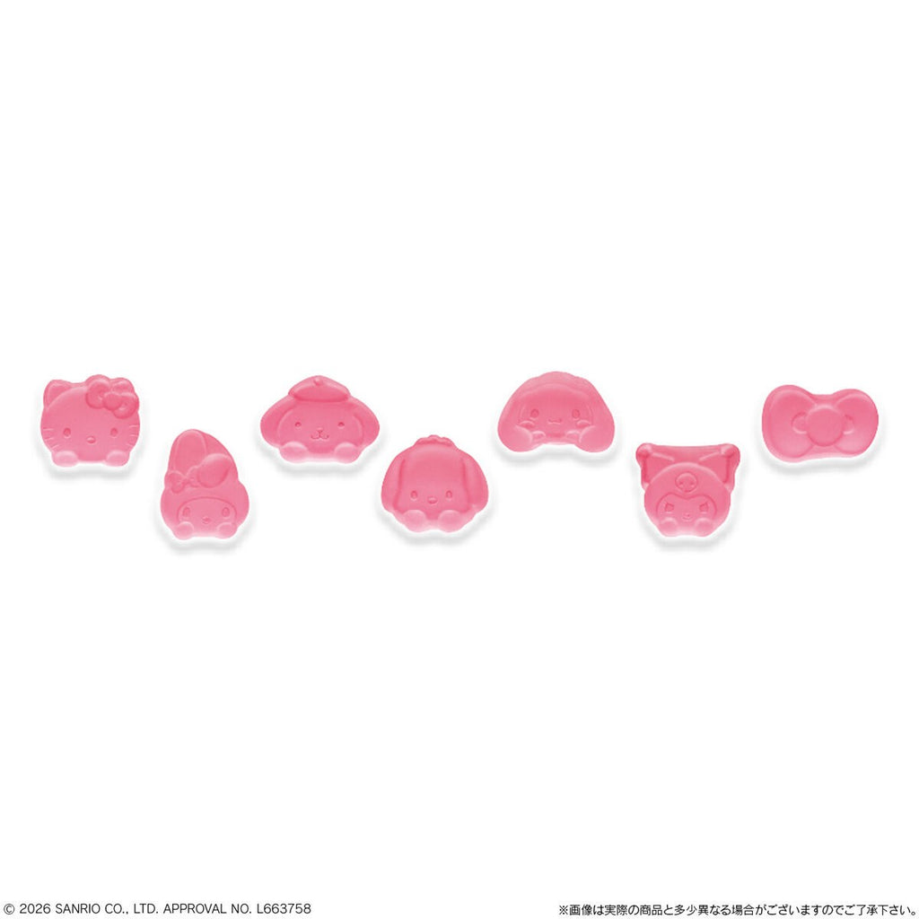 BANDAI NAMCO Bonbons gélifiés aux personnages Sanrio en chocolat 22 g (Motif aléatoire)