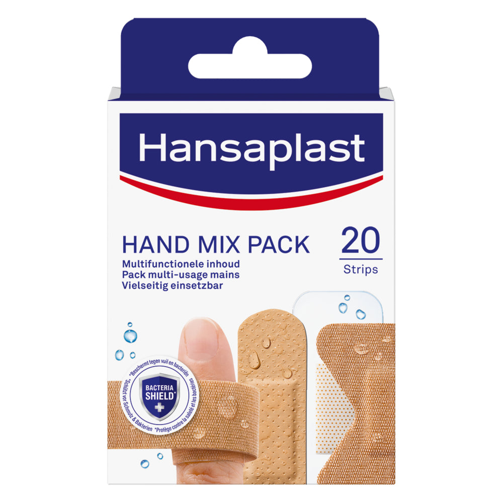 Hansaplast Pansements pour plaies Assortiment mains x20