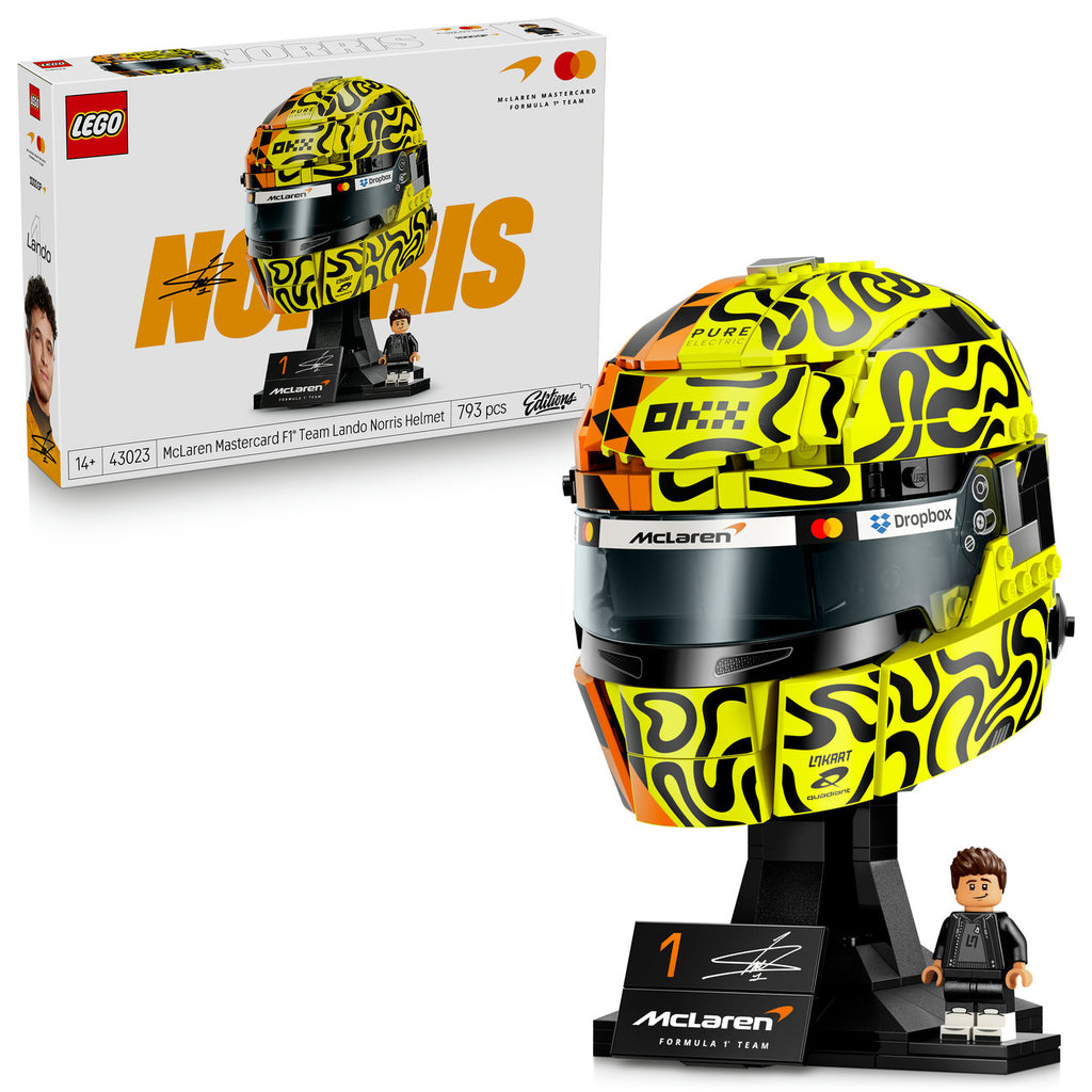 LEGO Editions 43023 McLaren Mastercard F1® Team Casque de Lando Norris