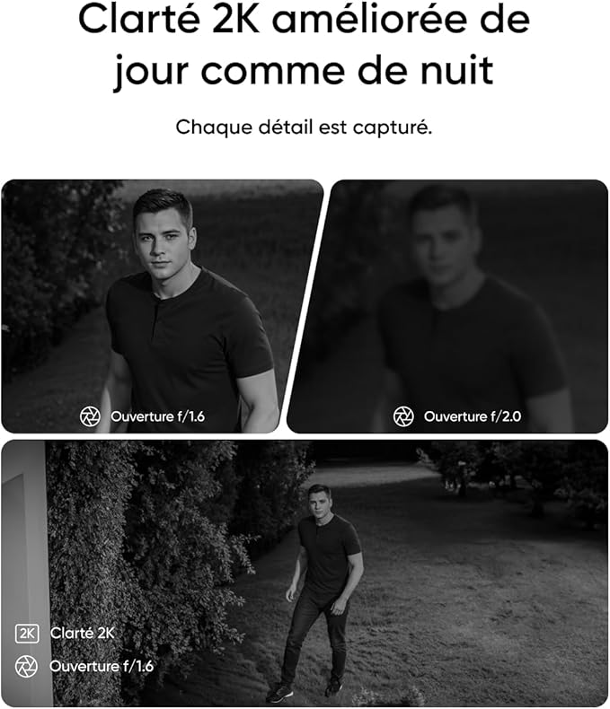 eufy Security SoloCam E30 Camera Surveillance WiFi exterieure sans Fil, Rotation 360°, Suivi IA, clarté 2K, Compatible HomeBase S380