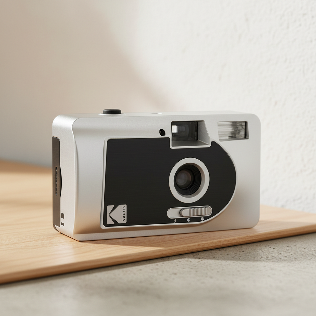 Kodak S88 Appareil photo argentique motorisé - noir et argent
