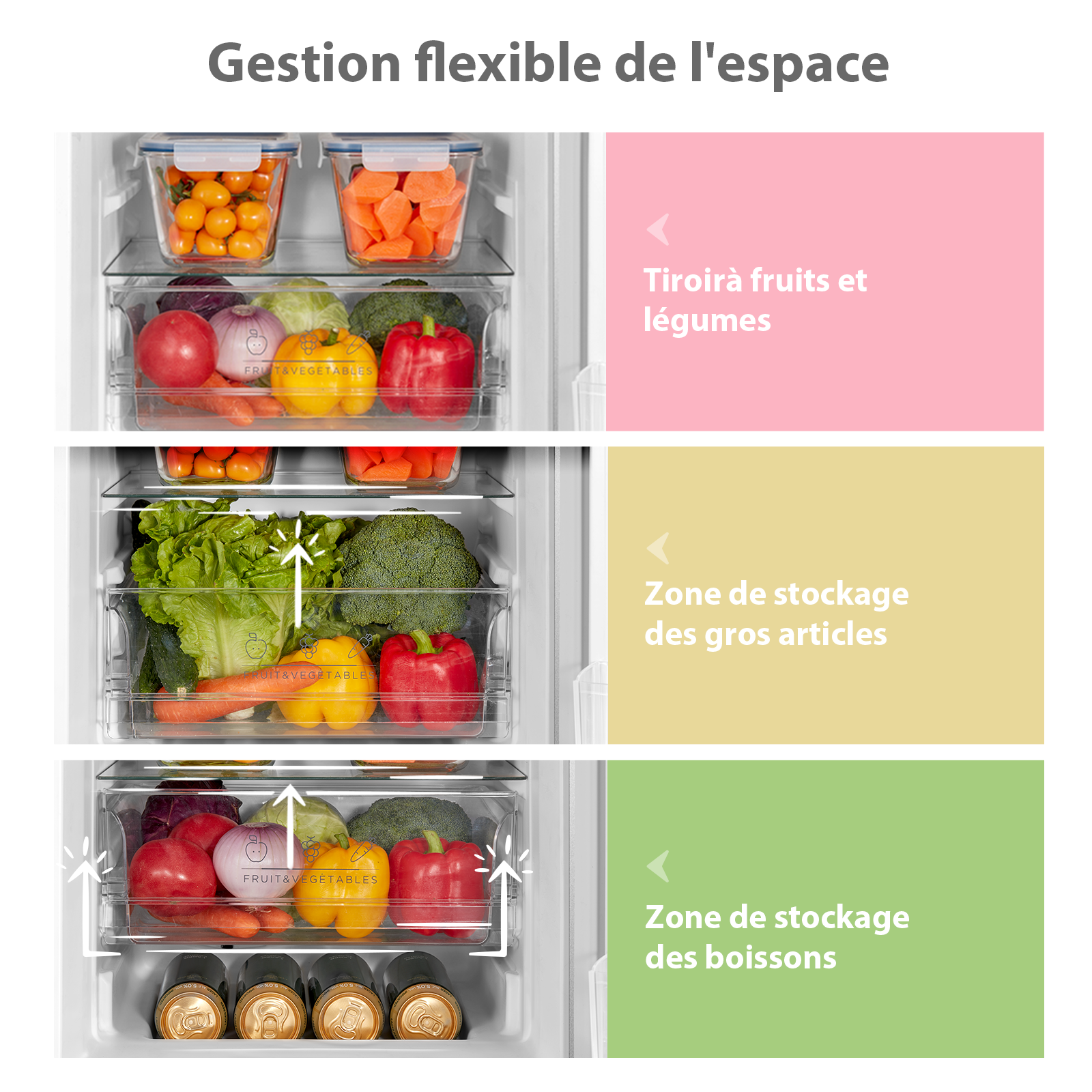 Comfee' RCB169WH2(E) 174 L 70/30 Réfrigérateur-congélateur pose libre, Hauteur 150 cm, Low Frost, Congélateur 4 étoiles, Silencieux 39 dB, Thermostat réglable, Éclairage LED, Porte réversible, Blanc [Classe énergétique E]
