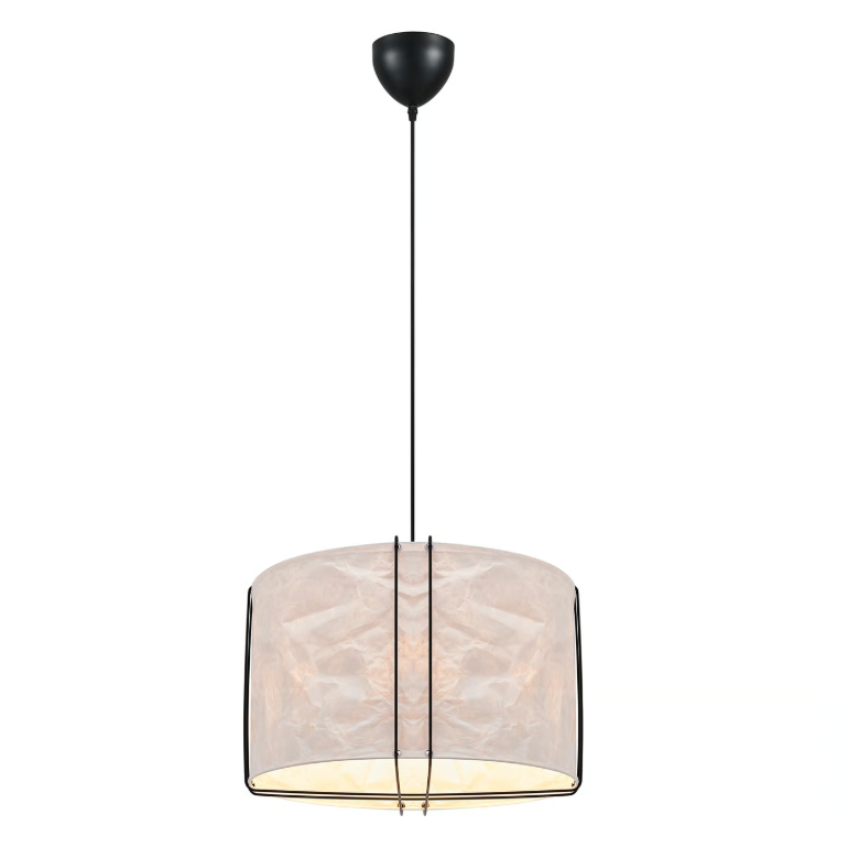Suspension CARDINE 50 tyvek blanc IP20 E27 - Nordlux, Intérieur