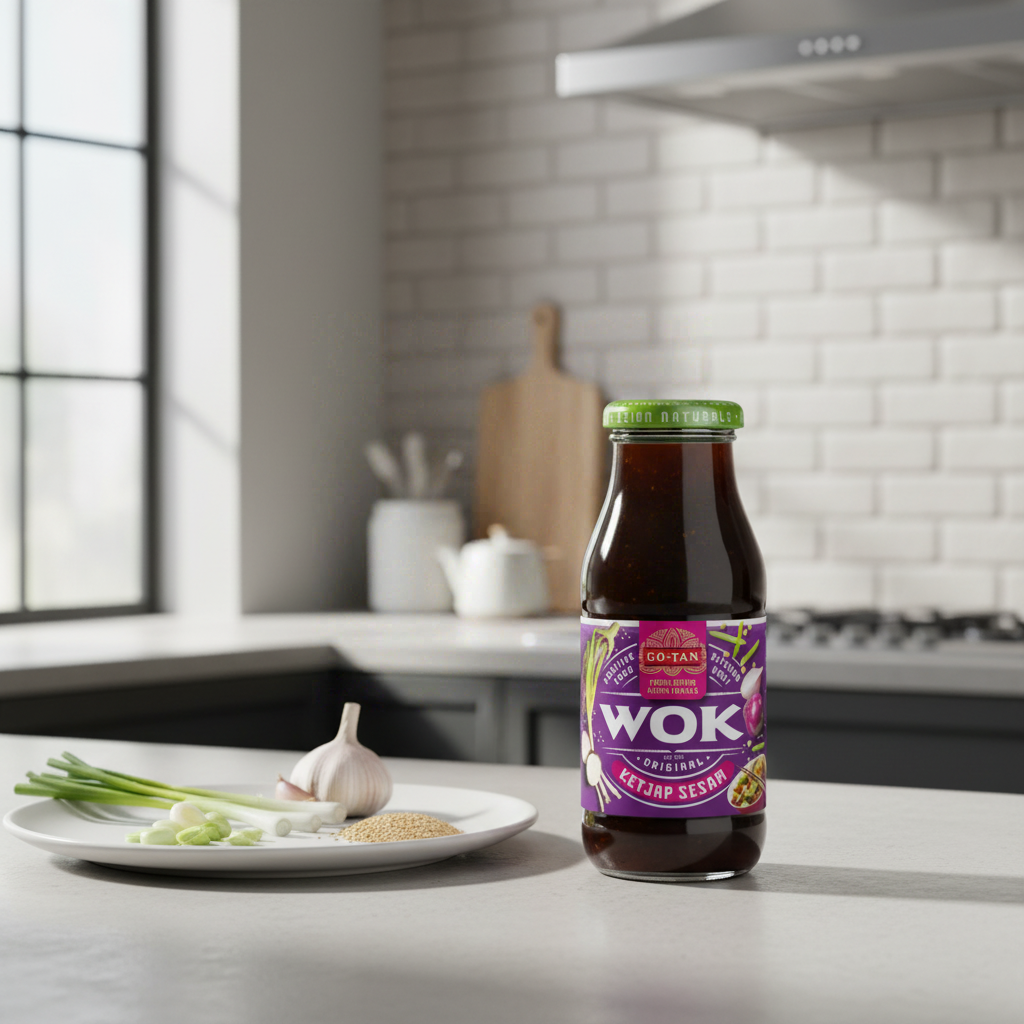 Go-Tan Wok Sauce soja au sésame - 240 ml