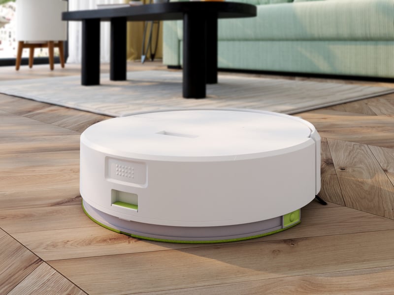 Robot Aspirateur Laveur Roomba 115 Blanc
