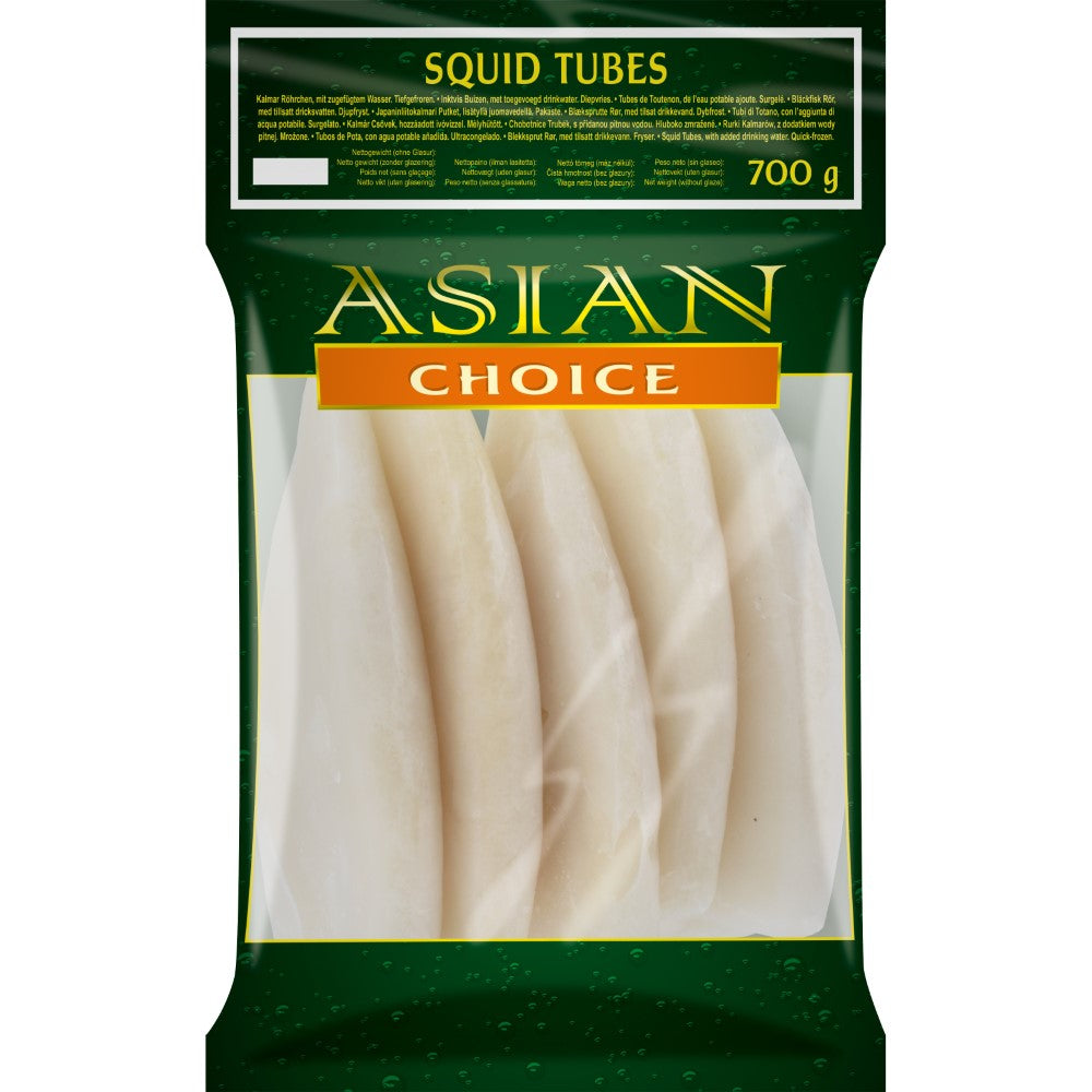 ASIAN CHOICE Tubes de calamars IWP calibre U5 - 1 kg
